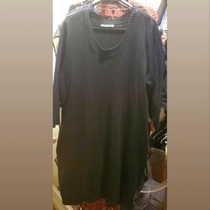Plus size sweater dress